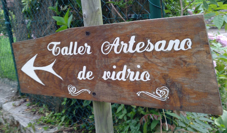 ¡Hay un taller de vidrio cerca de donde vivo!